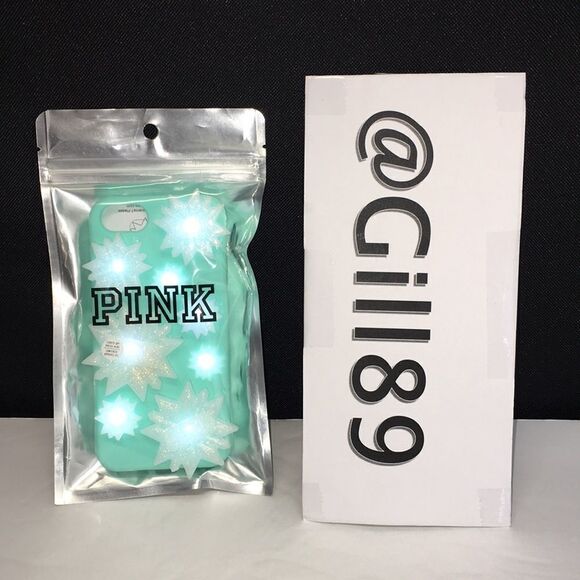 PINK VICTORIA SECRET PHONE CASE 6/7/8 - Picture 1 of 5